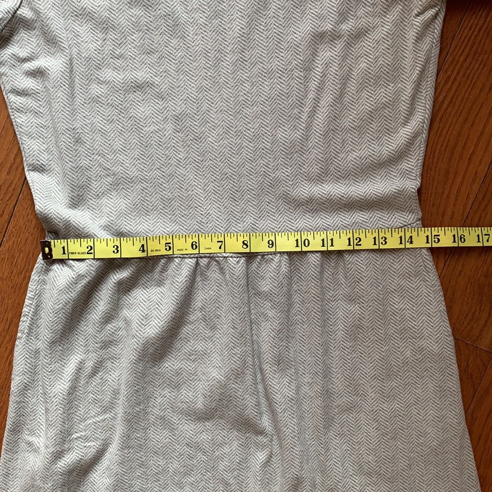 Synergy Organic herringbone soft mid length dress Size Small w/pockets - Picture 14 of 16